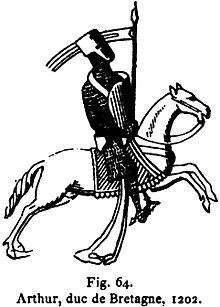 Arthur I, duc de Bretagne en 1202
