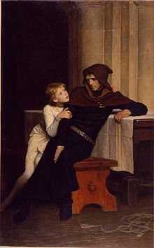 Arthur et Hubert de Burgh, par William Frederick Yeames