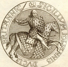 Sceau de Jean II de Bretagne